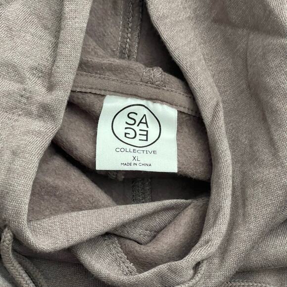 Sage Collective XL Hooded Sweatshirt New - Picture 3 of 4